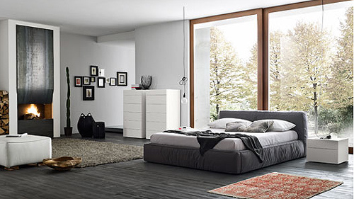 Cozy Bedroom Design Ideas by Rossetto Armobil