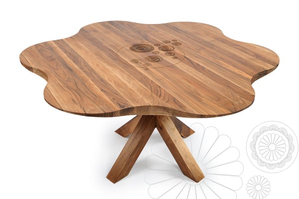 Skillfully Handcrafted Modern Wooden Furniture by Manulution