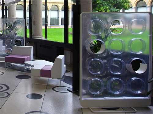 sliding office partition bablo inflatable freestanding screen castors sacea 4