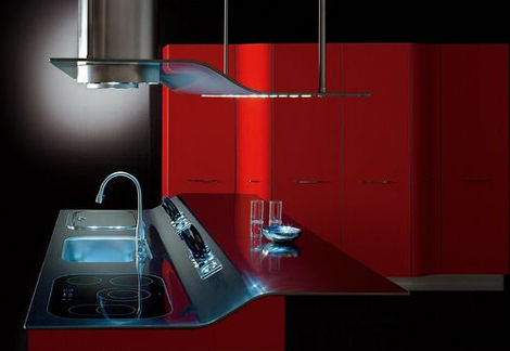 New contemporary kitchen from Snaidero – the Venus kitchen