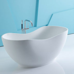Solid Surface Bathtub – Lithocast freestanding baths by Kohler