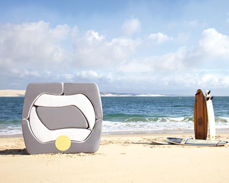 Stackable Outdoor Furniture Puzzle by Ego Paris