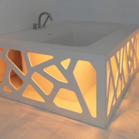 Unique Bathroom Designs – unusual bathroom suite Origami by Stocco