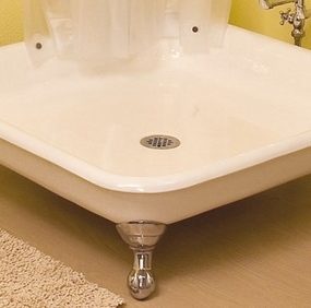 Claw-foot Shower Pan by Strom Plumbing