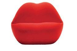 studio 65 kiss sofa heller Studio 65 Bocca sofa or Marilyn sofa   sensual icon