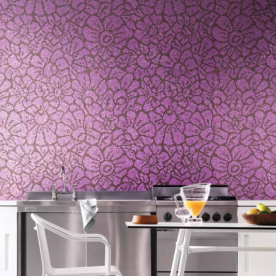 stunning floral patterned mosaic tiles from bisazza of italy 3