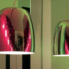Suspension Lighting – modern glass suspended lamp Notte from Prandina