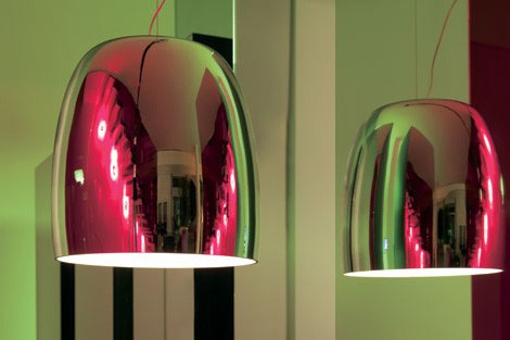 Suspension Lighting – modern glass suspended lamp Notte from Prandina