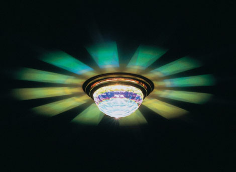 Contemporary lighting from Swarovski – Crystal Downlights Crystal Stars