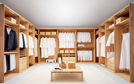 Custom Closet System by Team 7 – walk-in Wardrobe for high-end homes