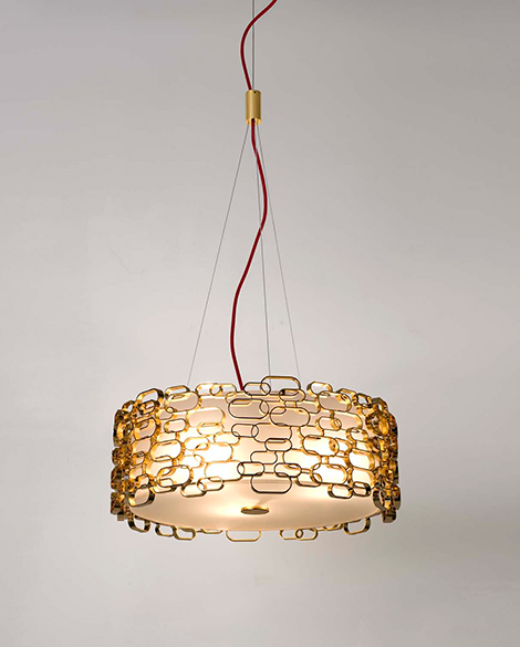 Glamour Table Lamp by Terzani – a romanitc light
