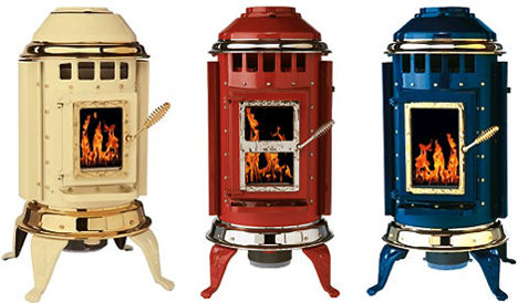 Porcelain Enamel Stove from Thelin – the rustic stoves