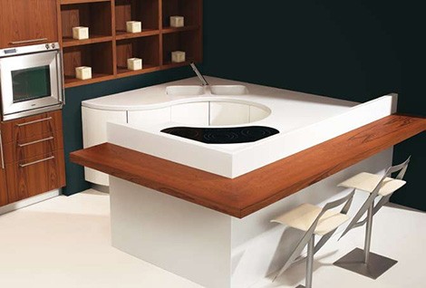 Compact Kitchen from TM Italia – Essenza Rapsody Lux