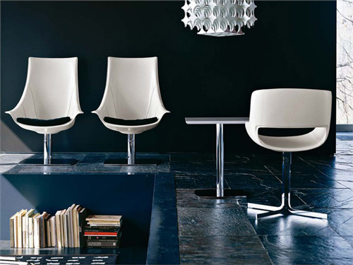 versatile contemporary chair four spoke base enrico pellizzoni 5