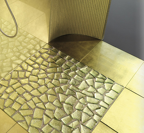 Glass Tile For Bathrooms Ideas, Glass Tile Floor