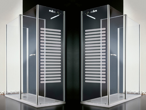 Shower Wall Radiator by Vismaravetro – In-Out