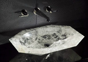Baldi Rock Crystal Vessel Basin – from West One Bathrooms