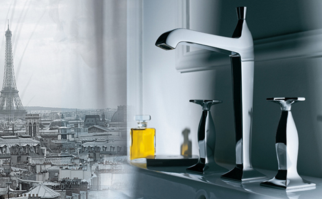 Zucchetti faucet Bellagio evokes romantic past times