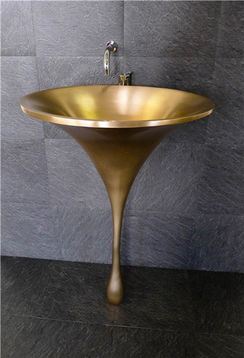 bronze sink spoon philip watts design 2