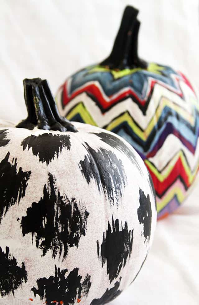 DIY pumpkin decorating ideas 4 pattern