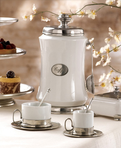 Coffee and Tea Serveware from Arte Italica – Dessert Serving Set