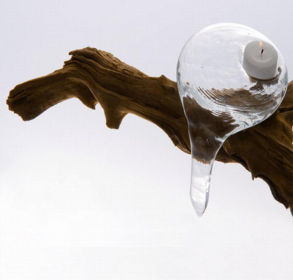 contemporary glass art for home ilio ice drop 1 Contemporary Glass Art for Home by ilio