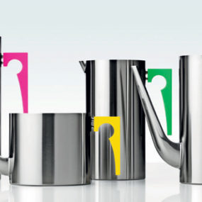 Modern Coffee Pots and TeaPots by Paul Smith for Stelton