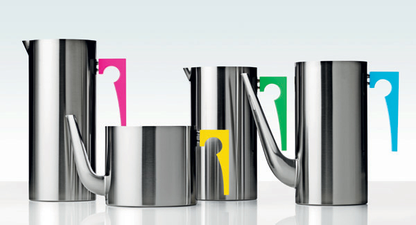 Modern Coffee Pots and TeaPots by Paul Smith for Stelton