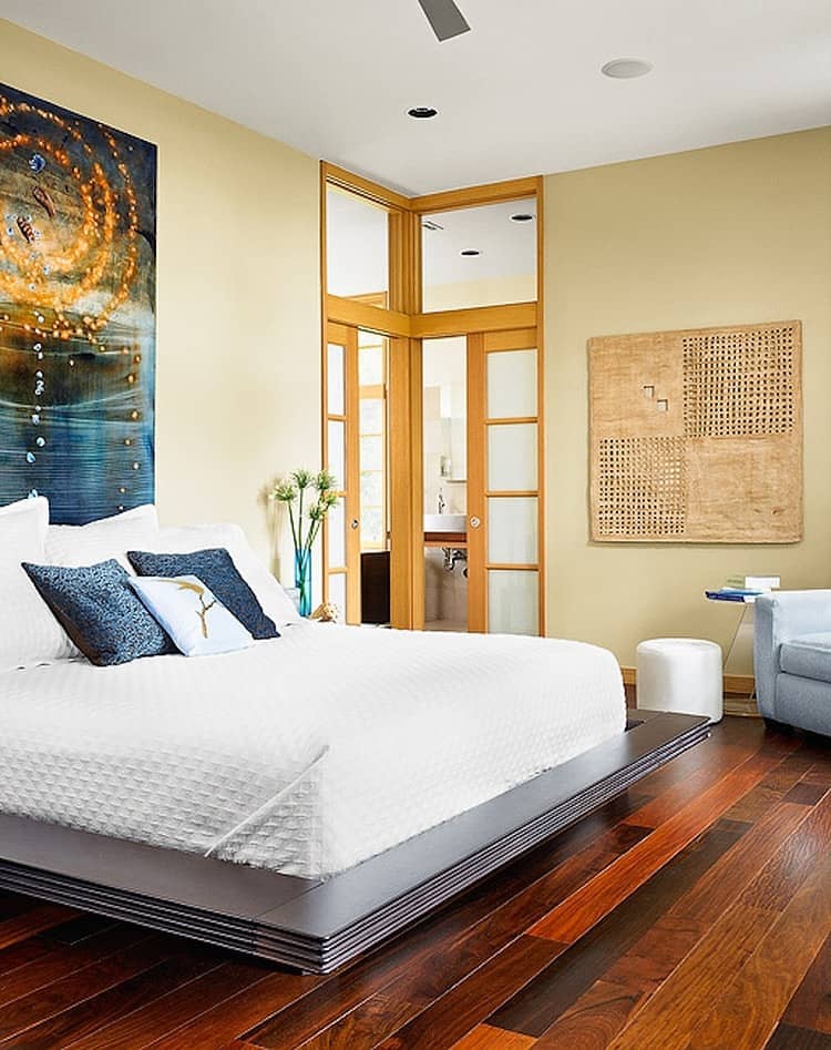 balinese influenced modern texas home zen atmosphere 8 bedroom