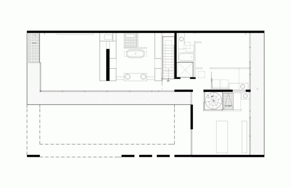 concrete residential architecture designed spacious 21 second floor plan