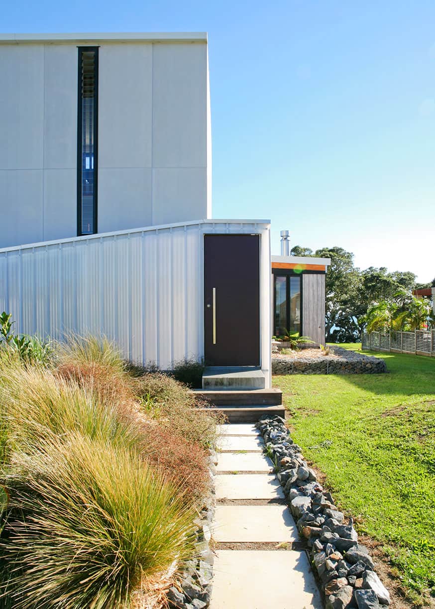 modern suburban lake house designed private beachside living 4 entry