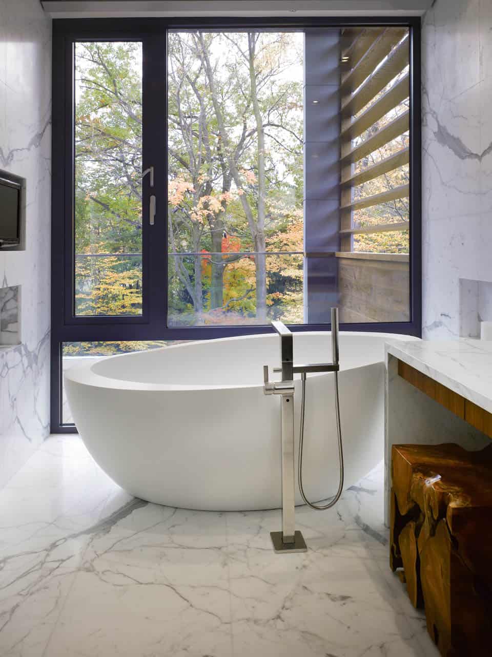 stunning details large open spaces define toronto home 14 bathroom