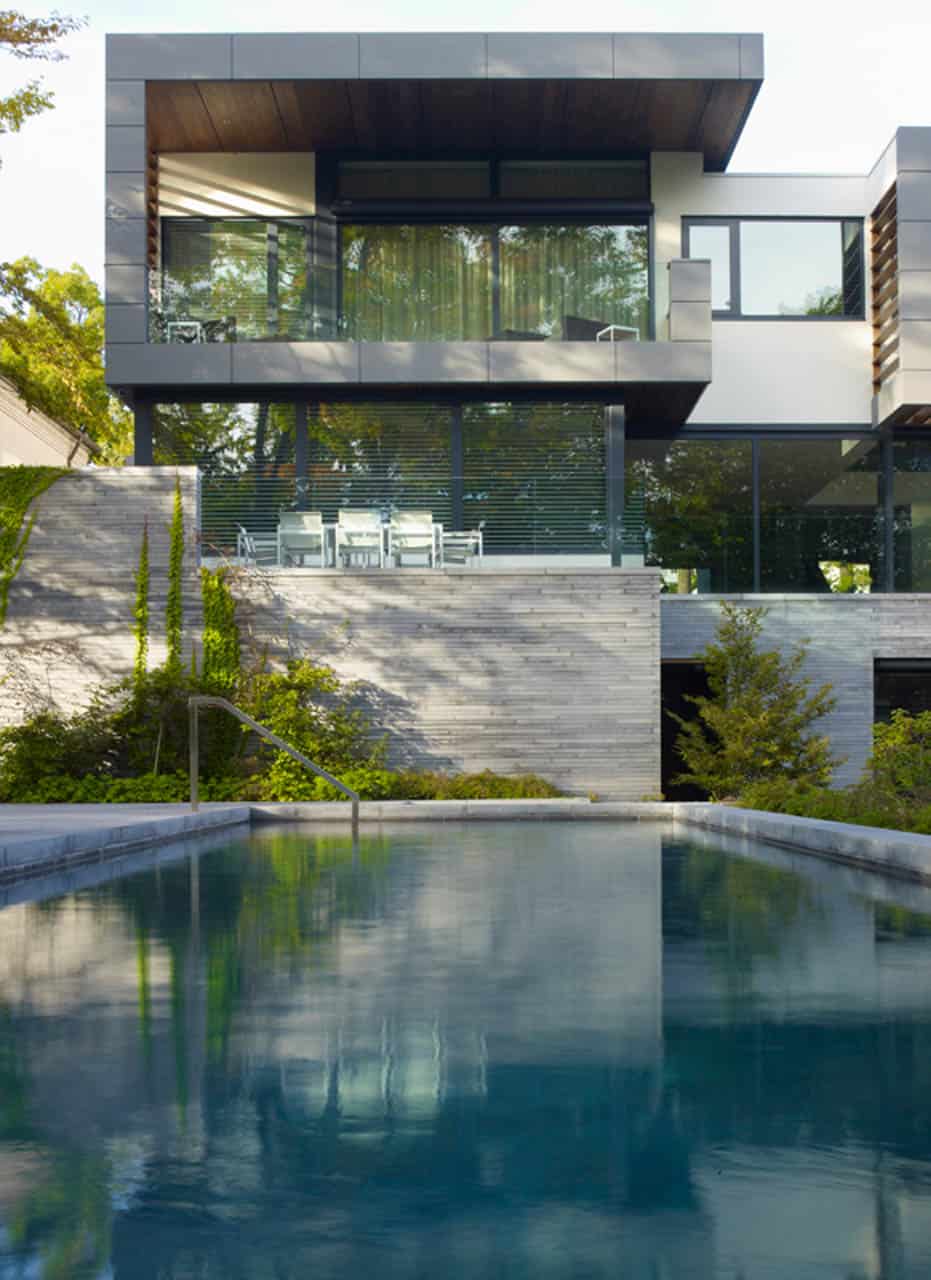 stunning details large open spaces define toronto home 22 pool