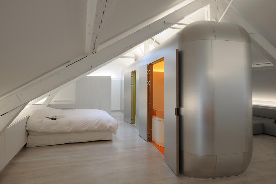 ultra modern belgian loft inspired retro airstream silhouette 10 bedroom