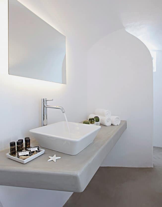 villa greece combines old world charm modern minimalism 17 bathroom2