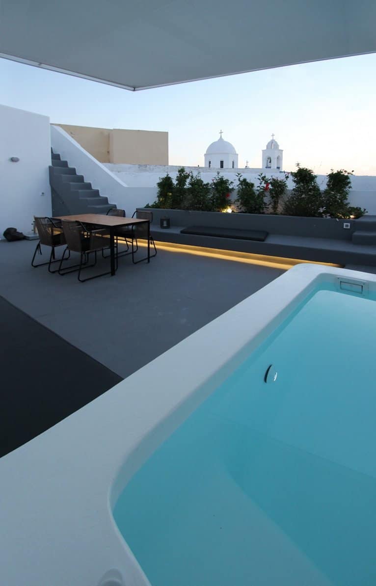 villa greece combines old world charm modern minimalism 4 courtyard