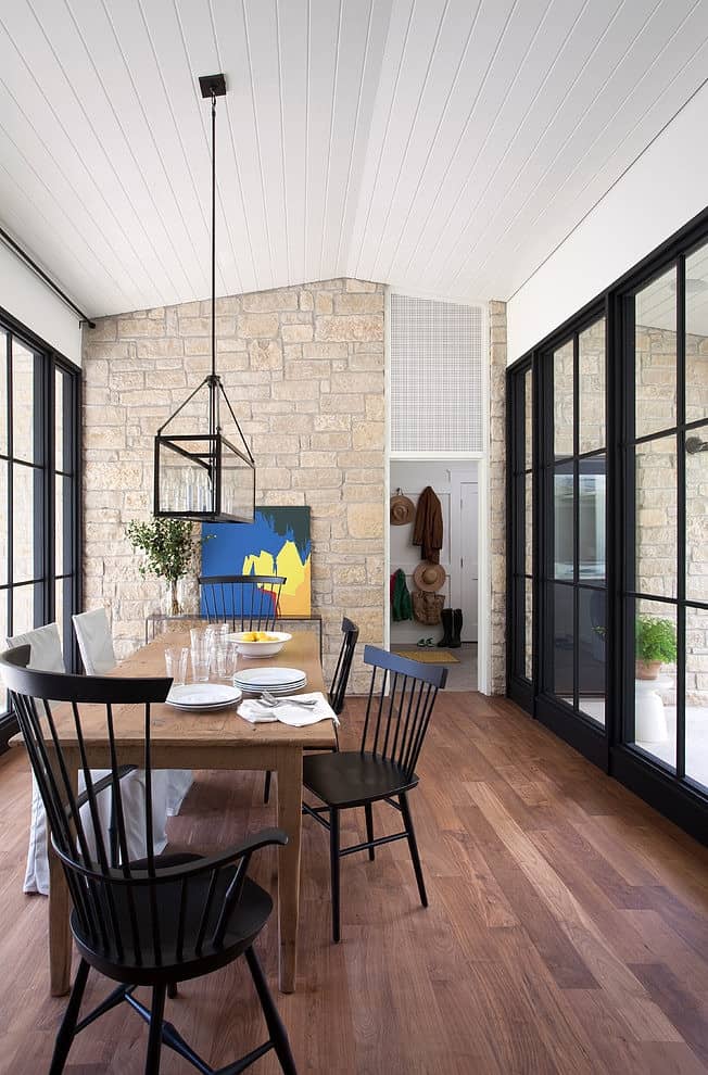 modern farmhouse incorporates traditional details eclectic lifestyle 4 dining