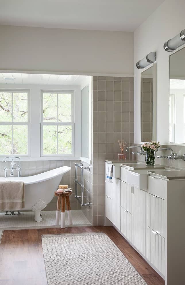 modern farmhouse incorporates traditional details eclectic lifestyle 8 ensuite