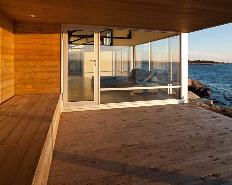 oceansi vacation house clad corrugated galvanized aluminium 8 deck