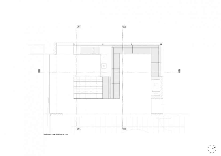 summer house expansion creates private courtyard 19 floorplan new