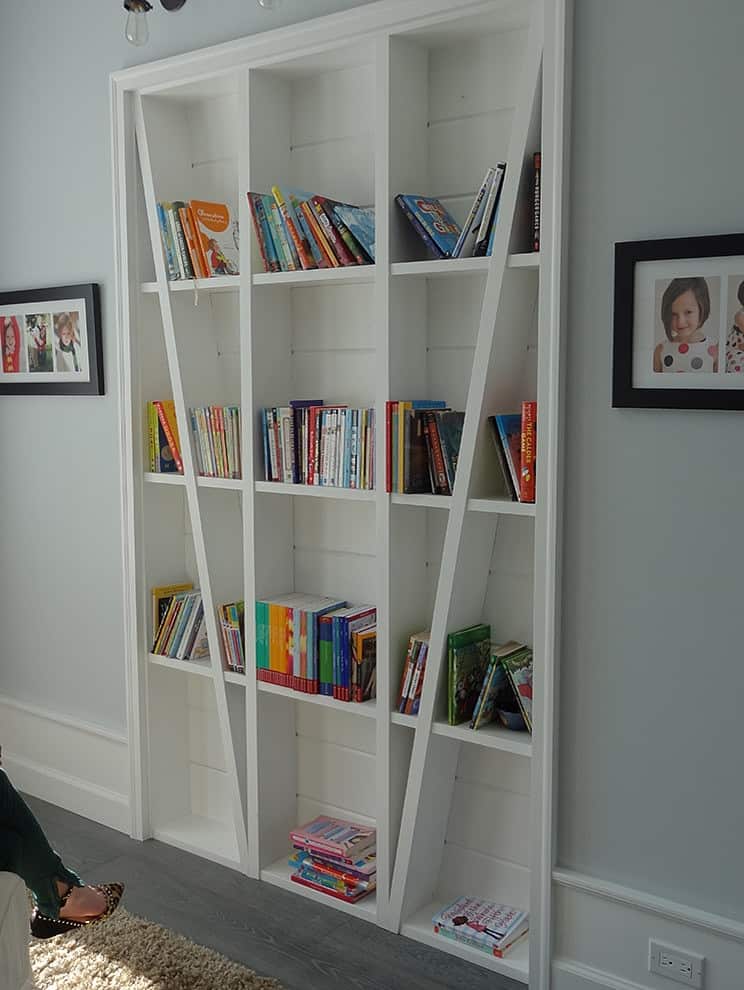 modern traditional home design unusualarchitectural elements 4 bookshelf