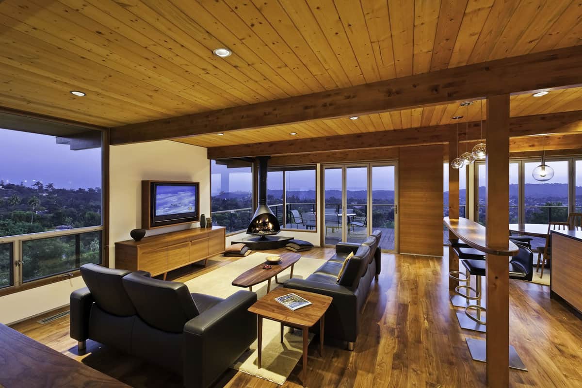 Hillside Home Opened Up with a Post and Beam Makeover