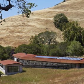 Steep Slope and Solar Orientation determine Shape of House