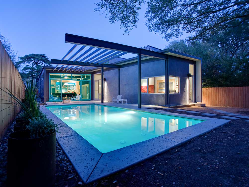 Stylishly Simple Modern One Story House Design