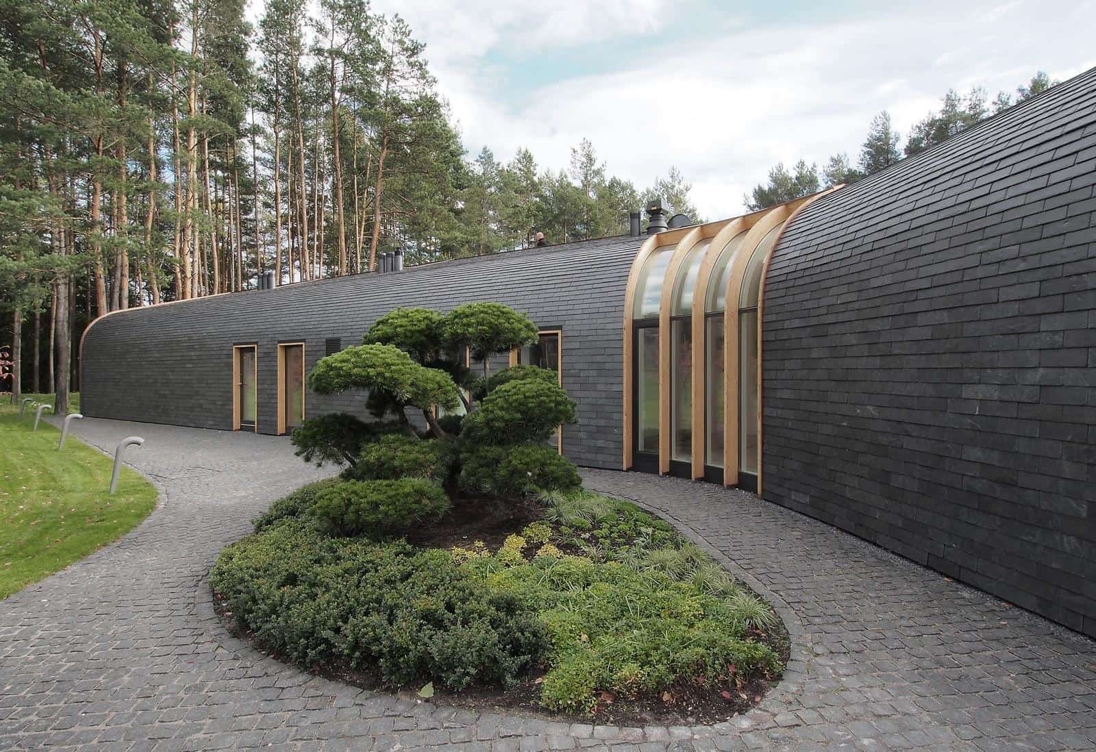 Very Unusual and Very Cool Triangular House in Lithuania