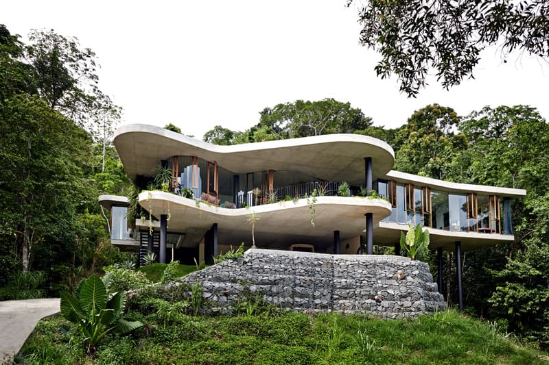 Architect and Interior Designer Build Their Fantasy Home in Tropical Paradise