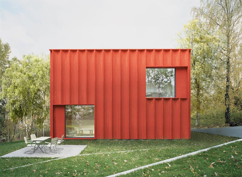 red cubical cottage 1