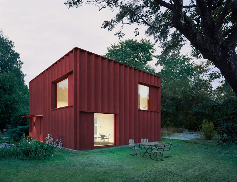 red cubical cottage 2