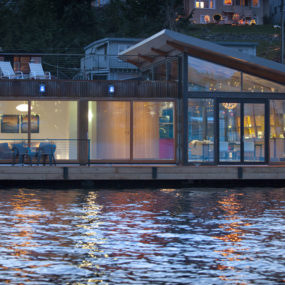 Floating Home Interiors for West Coast Living