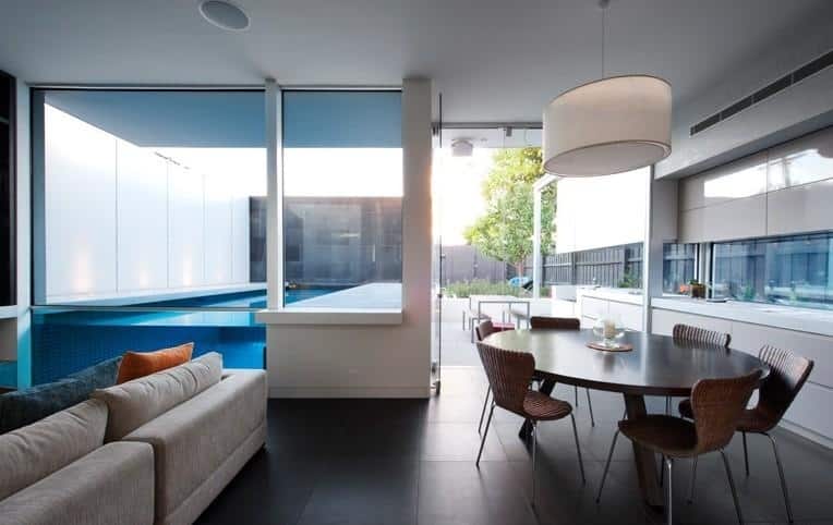 glass walled swimming pool 9